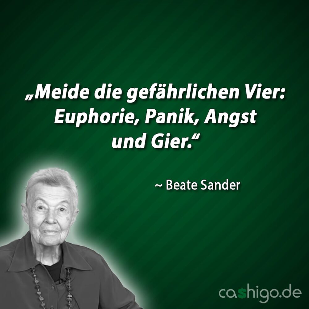 Beate Sander: die gefährlichen Vier.